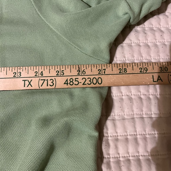 Tommy Bahama Sage Green Polo Shirt - Picture 5 of 8